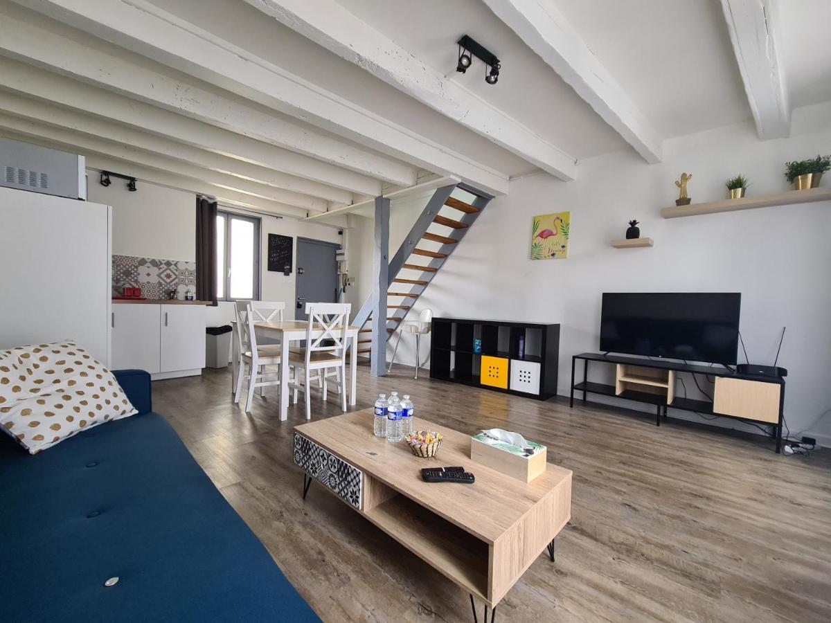 Ferienwohnung Les Cosy De Nancy - Le Duplex Aux Flammants Roses - 4Etoiles Exterior foto